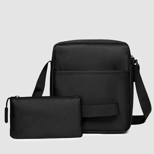 Sac à dos d'école à logo personnalisé ensemble de 3 pièces à la mode et durables sacs à dos étanches pour ordinateur portable avec fermeture à glissière - Product Image 2