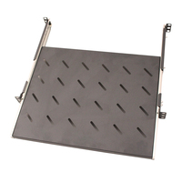 Support de serveur 1U 19 pouces utilisé étagère coulissante télescopique avec trou d'aération