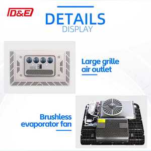 Sistema de Aire Acondicionado Split de 24V al por Mayor para Autos, Camiones y Autocaravanas, 2100W de Refrigeración, 770W de Potencia, Nuevo - Product Image 2