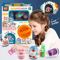 2023 gros mignon enfants surprise boîte aveugle garçons filles enfants dinosaure capsule puzzle cadeau d'anniversaire fidget jouet