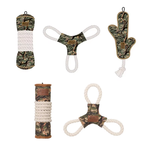 卸売OEM迷彩デザインペット用品犬用ぬいぐるみ - Product Image 1