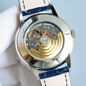 Reloj de Alta Gama Estilo Aristocrático con Bisel de Platino Acanalado, Repetidor de Minutos, Cristal de Zafiro Antideslumbrante, Reloj para Reuniones de Negocios - Product Image 6