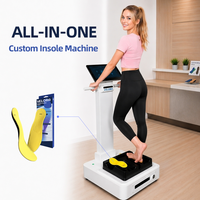 Machine à semelles orthopédiques tout-en-un et scanner 3D du pied pour l'analyse de la pression plantaire, l'évaluation de la posture, les semelles orthopédiques CE