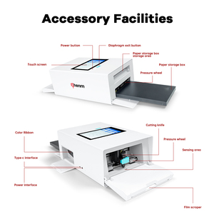 3-in-1 Thermal Dye-Sublimation Photo Mobile Phone Skin Sticker Printer and Cutting Machine for DIY <strong>Back</strong> Film Screen <strong>Protector</strong> - Product Image 5