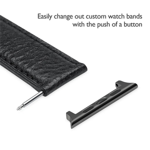 Correa para <span class=keywords><strong>Reloj</strong></span> Inteligente, Adaptador de Acero Inoxidable, Conector de Metal Reemplazable para Correa de <span class=keywords><strong>Reloj</strong></span>, Compatible con <span class=keywords><strong>Apple</strong></span> - Product Image 6