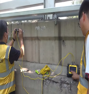 Instrumento de Prueba de Profundidad de Grietas en Concreto por Ultrasonido, Detector de Profundidad de Grietas y Resistencia del Concreto por Ultrasonido, Escáner de Concreto - Product Image 2