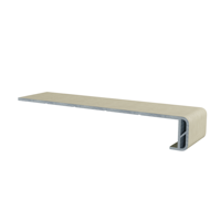 Marchepied d'escalier SPC en chêne beige crème, bord arrondi, imperméable, antidérapant, pour escalier intérieur, REGAL