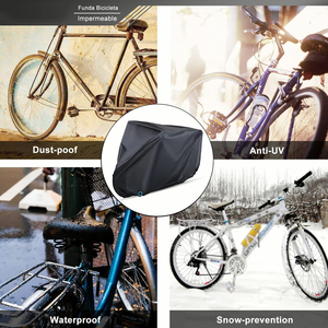 Funda para Bicicleta Eléctrica de Tela Oxford con Logotipo Personalizado, Impermeable y Resistente para Todas las Estaciones, Protección Exterior - Product Image 4