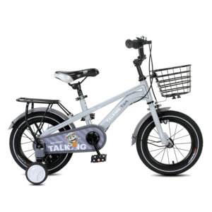 Bicicleta Infantil Talking Tom con Ruedas de Entrenamiento, Canasta, Portaequipajes Trasero y Asiento Ajustable - Product Image 4