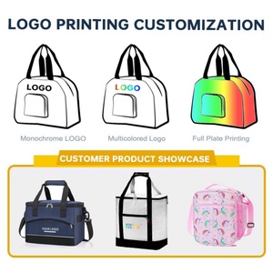 Sac isotherme pliable de haute qualité avec logo personnalisé, 15L, à fermeture éclair, pour courses et livraison - Product Image 3
