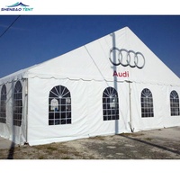 Personalización 20x40 40x100 Tienda de PVC blanco Tienda de campaña Carpa para eventos al aire libre