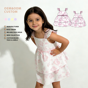 Summer <strong>Kids</strong> Girls Dresses Toddler Sleeveless Dress Fashion Children's <strong>Clothes</strong> - Product Image 1