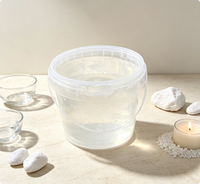 Hartes Gel-Wachs Hochtransparent Rauchfrei Ungiftiges Rohmaterial für DIY Duftkerzen im Glas Dekoration Kerzenherstellung Großhandel