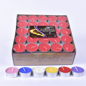 Dumansız 4-Hour çay balmumu kokulu mumlar 100-Piece kokusuz yalıtımlı isıtma kaynar çay mum aromaterapi için oteller - Product Image 1