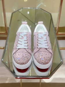 Chaussures de marche rétro décontractées pour femmes à lacets et semelle rouge, tige en filet, marque JiuZhou 2026. Tendance de la mode masculine de luxe avec amorti de créateur - Product Image 2