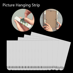 Crochets et bandes adhésives double face amovibles pour cadres photo, sans dommage pour les murs - Product Image 3