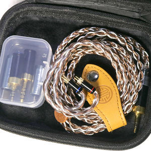 Câbles de remplacement pour écouteurs de bonne qualité, 0,78 mm, 2 broches, 3,5 mm, coaxial, 8 fils tressés, ligne de mise à niveau audio - Product Image 6