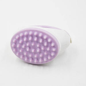 جهاز تدليك كهربائي فاخر أنيق باللون الوردي والأبيض مع رأس مدبب للجسم للاسترخاء اليومي في المنزل والمكتب - Product Image 5