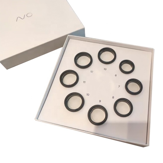 Packaging Convenient and Fast Mobile Smart Finger Ring Coated Paper Boxes Custom Thick Cardboard Box for Consumer Electronics
