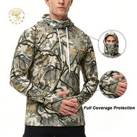Vêtements de pêche respirants anti-UV pour fabricants, personnalisables (OEM), chemises de pêche à manches longues, vêtements de protection UPF UV, sweats à capuche de pêche