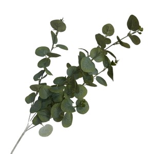 Plante d'eucalyptus artificielle Jinxi 30cm-100cm Jaune Vert Rouge violacé Plastique Décoration d'intérieur Accessoires de mariage - Product Image 4