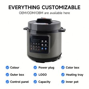 Nouvelle conception, autocuiseur électrique de haute qualité, 6 L, 1000 W, multifonction, intelligent, 14 en 1, cuiseur à riz, multicuiseur électrique - Product Image 3