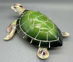 Estatua de Tortuga Marina de Espalda Plana, Diseño Toscano - Product Image 4