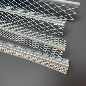 Profil d'angle en métal expansé en forme <span class=keywords><strong>de</strong></span> L, profil d'angle en acier galvanisé pour une finition précise des coins <span class=keywords><strong>de</strong></span> murs en plâtre à 90 degrés - Product Image 2