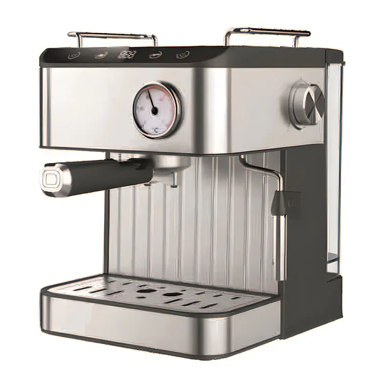 Máquina de café expresso multifuncional totalmente semiautomática com moedor comercial industrial