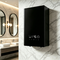 Calentador de Agua Instantáneo sin Tanque CE 8500W 220V 304SS para Baño, Uso en Ducha, IPX4 Impermeable, Control Táctil, Ahorro de Energía