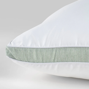 Almohadas de Soporte Cervical Oblongas Saint Glory de Espuma Viscoelástica Sólida 200TC con Diseño de <span class=keywords><strong>Aloe</strong></span> <span class=keywords><strong>Vera</strong></span>, Amigables con la Piel, Anti-Ronquidos y Ecológicas - Product Image 5