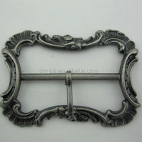 Boucle de ceinture en métal style scène occidentale de haute qualité d'usine Boucle de ceinture pour hommes avec aiguille en métal et conception de logo personnalisé