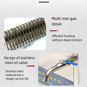 25L Gas Deep <b>Fryer</b> 3 Basket Automatic <b>Fryer</b> Stainless Steel Commercial <b>Fryer</b> for Restaurant Snack Shop - Product Image 3