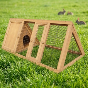 Jaula para Pájaros SDR005 Ecológica, Comercial, de Lujo, Moderna, de Madera Maciza, con Diseño Impreso, Resistente para Exteriores, para Todas las Estaciones - Product Image 1
