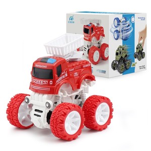 <span class=keywords><strong>Camion</strong></span> de <span class=keywords><strong>pompier</strong></span> tout-terrain à inertie pour garçons, inspiré des influenceurs, en plastique, échelle 1:5, mini-jouet de marché nocturne, vente en gros - Product Image 4