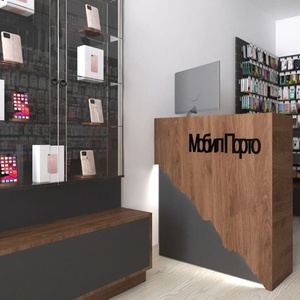 Présentoir de téléphone moderne, comptoir de vente au détail de téléphone cellulaire, <span class=keywords><strong>vitrine</strong></span> en verre pour magasin numérique, <span class=keywords><strong>affichage</strong></span> intérieur design - Product Image 5