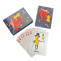 Conception de jeu de cartes Cartes à jouer personnalisées Taille de poker avec boîte