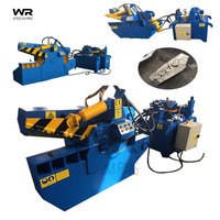 Cisaille hydraulique à crocodile pour acier, machine de découpe de ferraille type alligator de Wisdom Ring Machinery W-AS1000B