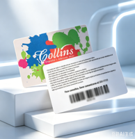 Tarjeta Magnética de Plástico Personalizada Seaory, Laminación de Película, Impresión Offset a Todo Color, Impresión UV/Digital, Código QR, Logotipo, Código de Barras, Marca CLF