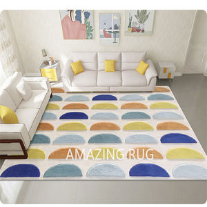 Alfombras moteadas hechas a mano, diseño personalizado, precio de fábrica de China - Product Image 6