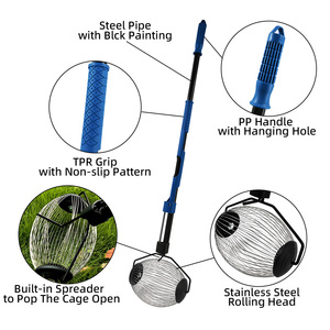 Vertak di động vườn cán Nut gặt đập thu hái trái cây <span class=keywords><strong>picker</strong></span> Golf Bóng gatherer với Opener - Product Image 3