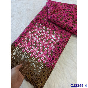 Đôi Màu <span class=keywords><strong>Handcut</strong></span> Bông Thêu Ren Vải Hợp Thời Trang Trong Suốt Nặng Thêu Dây Giày Dây Cho Cô Gái - Product Image 4