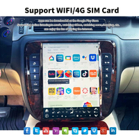 Navegación para Auto Tesla de 13'' para GMC Yukon Chevrolet Tahoe Silverado 2007-2013, Radio Android, Estéreo para Auto, Multimedia, CarPlay, GPS, 4G