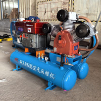 KAISHAN W-3.5 compresseur d'air à piston diesel de type économique avec moteur diesel pour l'exploitation minière