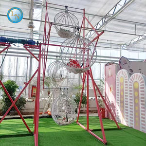 Manèges de grande roue rotatifs pour parcs d'attractions - Manège d'amusement en acier et en métal avec garantie de 12 mois - Product Image 2