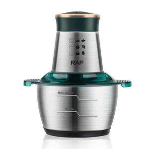Picadora de Carne Eléctrica Multifuncional de Acero Inoxidable, Estándar Europeo, para el Hogar, 2L - Product Image 4