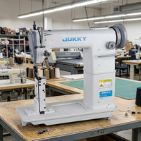 Machine à coudre industrielle à point noué JK810 à bras vertical, fonctionnement électronique haute vitesse pour sacs lourds, chaussures et produits en cuir