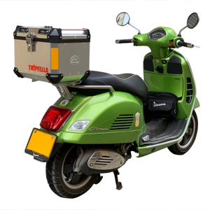 40L铝制顶盒，用于VESPA300雷公风品牌