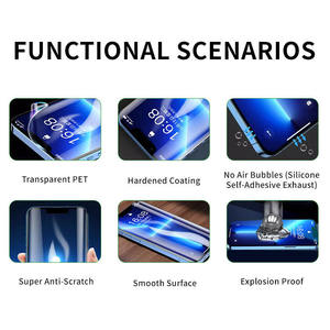Protector de Pantalla PET Anti-Reflejos Personalizado, Película Anti-Reflejos HD Transparente para Samsung S25 Plus Ultra, Ultrafino, Resistente al Agua y a los Golpes - Product Image 3