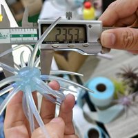 Прямые поставки с завода: Новые приманки TP-E с высокой прозрачностью (95%), повторные заказы, размеры 32мм/25мм/23мм, имитация морского ежа, для крупного окуня.